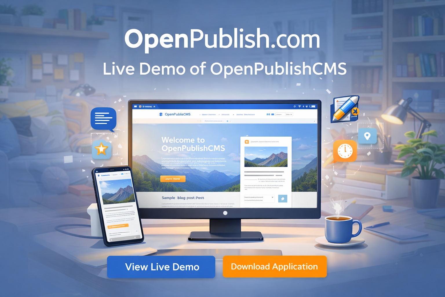 Explore OpenPublishCMS Through the Live Demo at OpenPublish.com