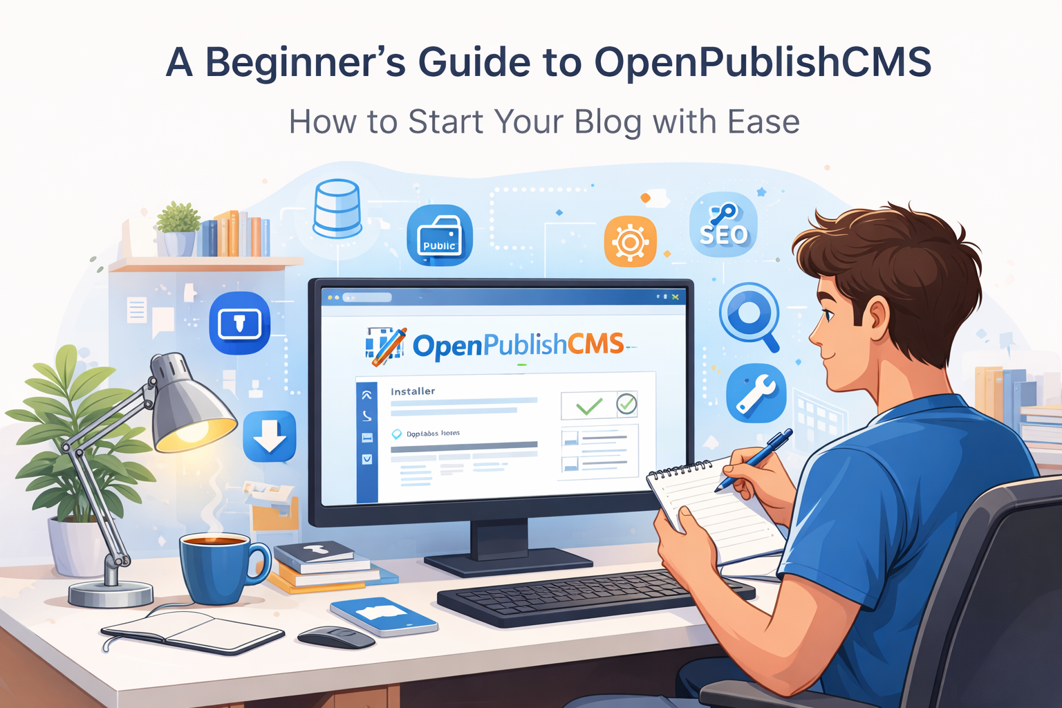 A Beginner’s Guide to OpenPublishCMS: How to Start Your Blog with Ease